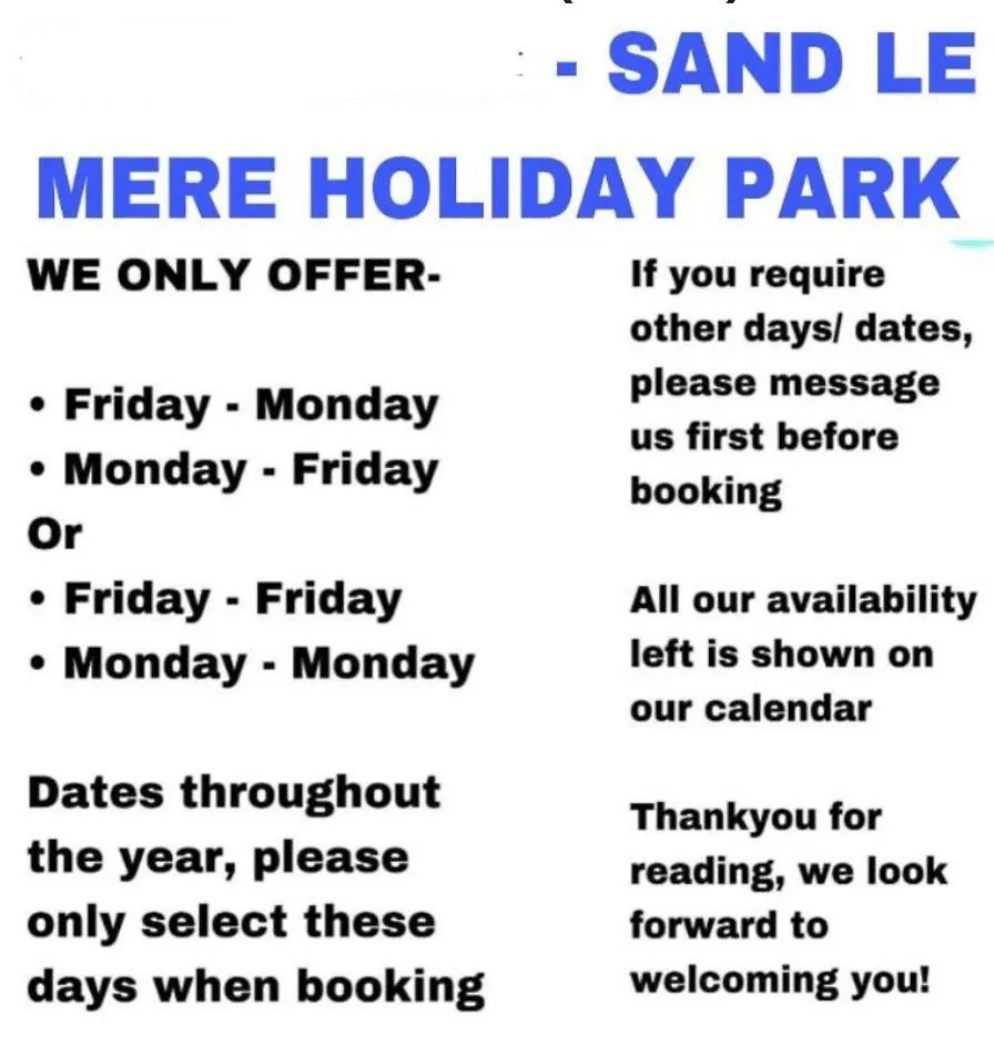 3 Bedroom 8 Birth Caravan - Sand Le Mere Tunstall  Tunstall (East Riding of Yorkshire)